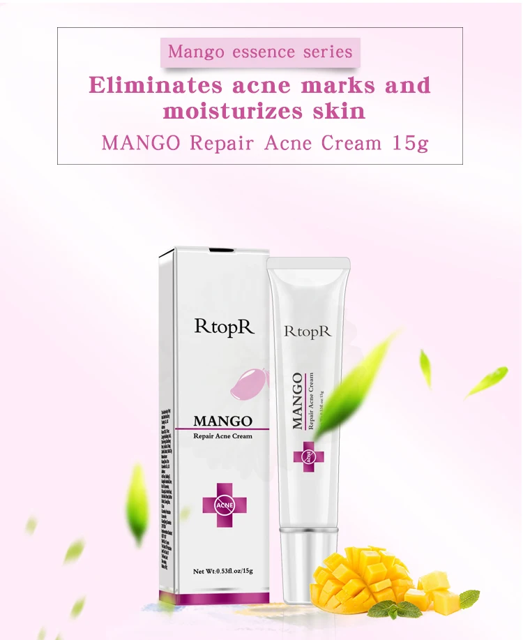 Private Label Herbal Korea Best Anti Pimple Removing Fade Face Treatment Acne Scar Removal Cream