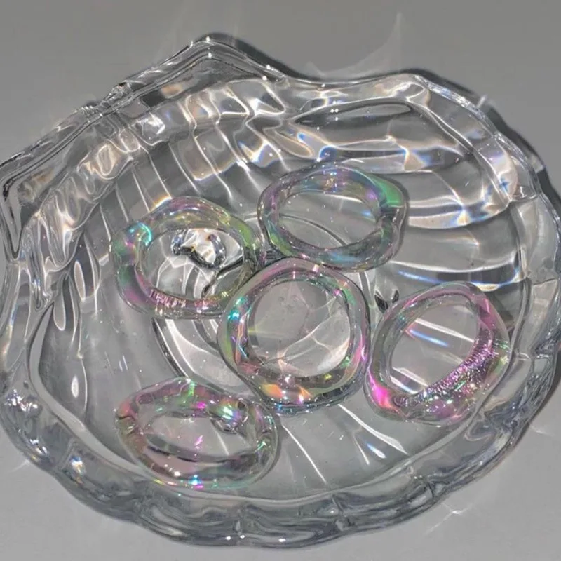 

Simple pentagonal ring DIY resin ring, Picture