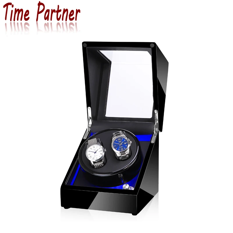 

Time partner Luxury automatic watch winder box as gift for business or family, Customized