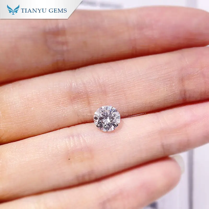 

Wholesale Factory Prince Round Brilliant Cut Diamond 1.10ct E SI2 3EX White Loose Lab Grown CVD Diamonds with IGI Certificate