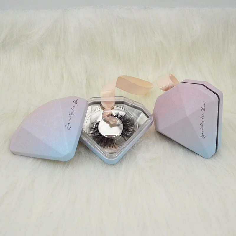 

Wholesale Selling 10 Pair 3d Mink False Eyelashes Wispy Cross Long Custom False Eyelashes, Black