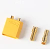 CHENF 30A/60A 500V 2Pin High Current Plug ESC Connector For Airplane Model bullet connectors