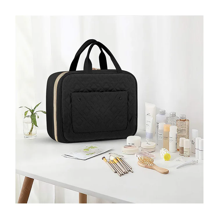 

New Hanging Toiletry Bag Travel Toiletry Wash Organizer Kit Cosmetics Make Up Sturdy Hanging Hook Shower Bags