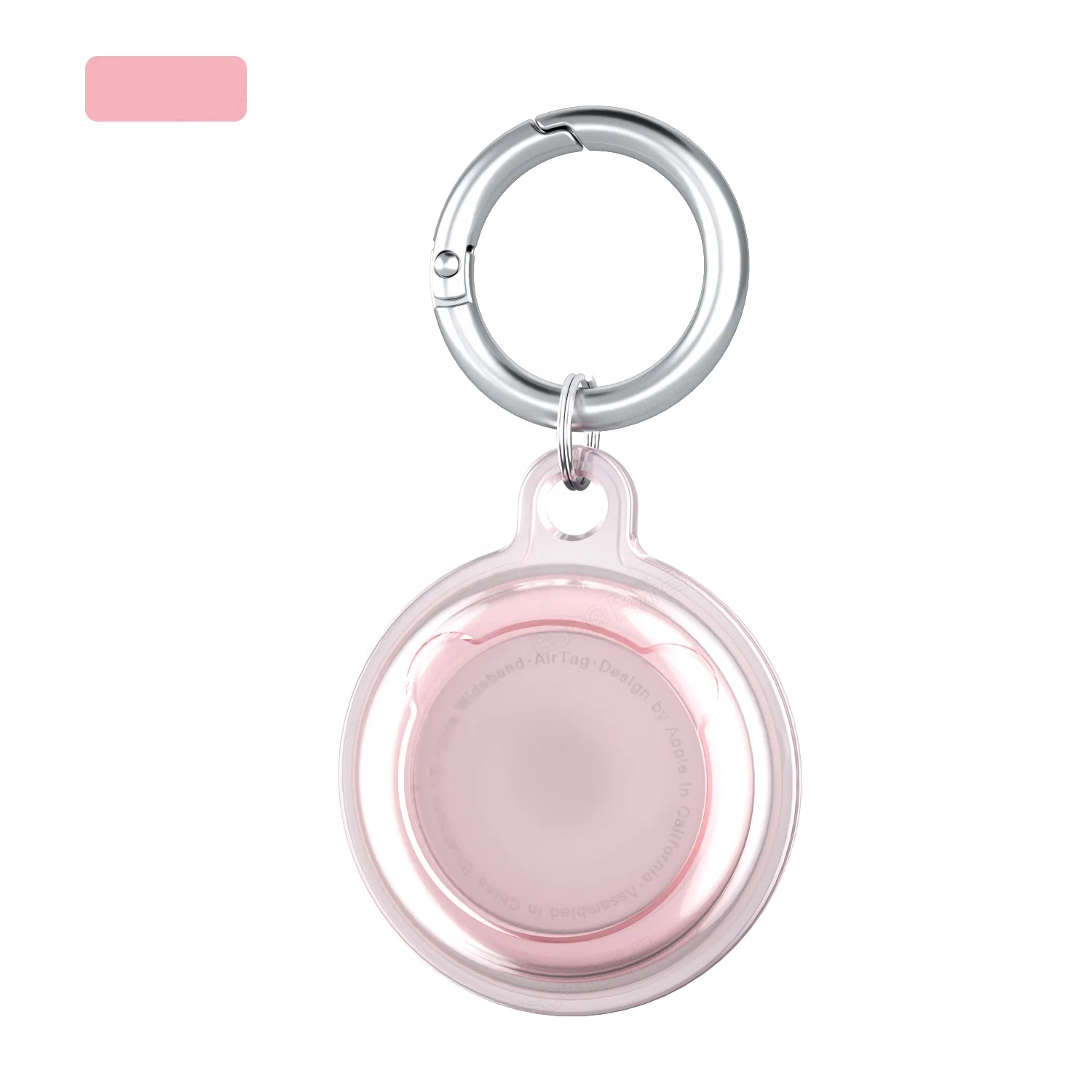 

New Bear Style Cute Airtag Clear TPU Case,Airtag TPU Protect Case