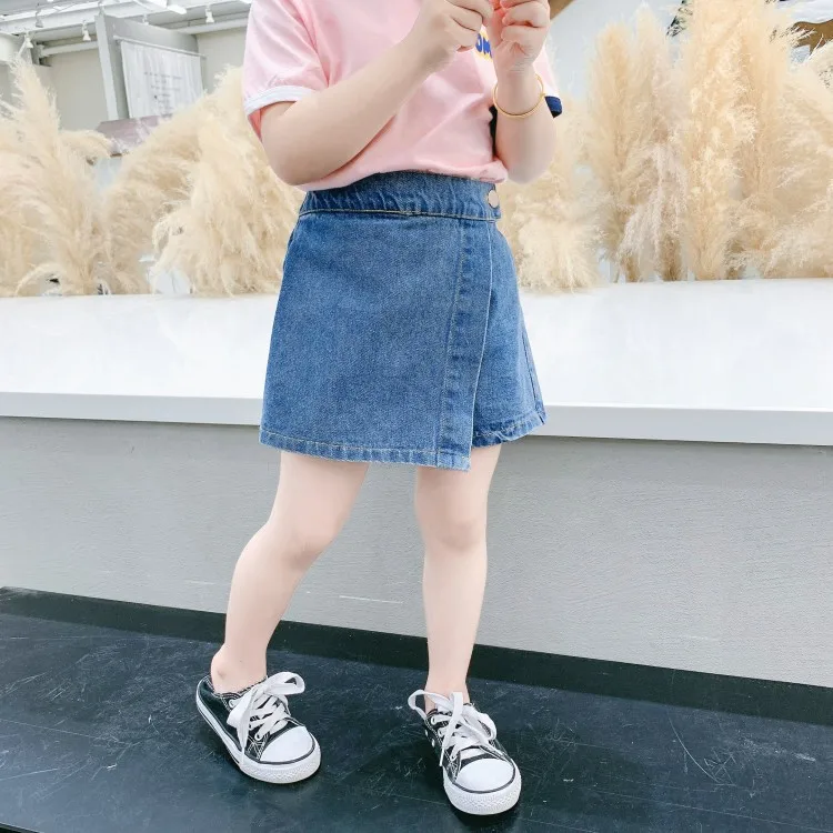 

Popular design skirts for girls 6year kids for children for kids mini school girls jean skirt