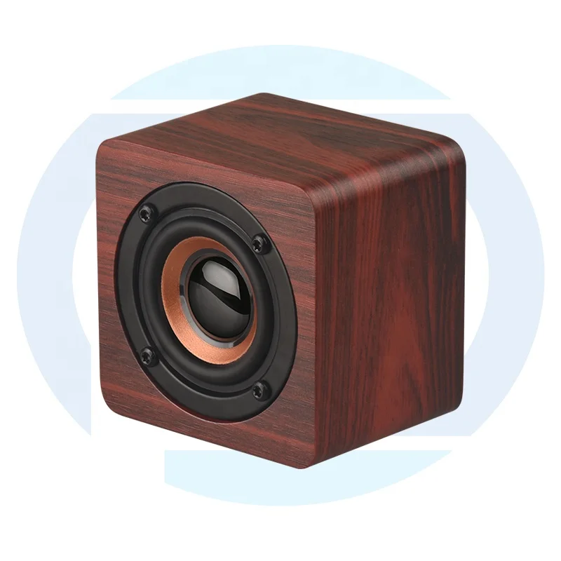 

Hot Sale Q1 Perfect Sound Wooden Case BT Power Battery Outdoor Activities Wireless speaker