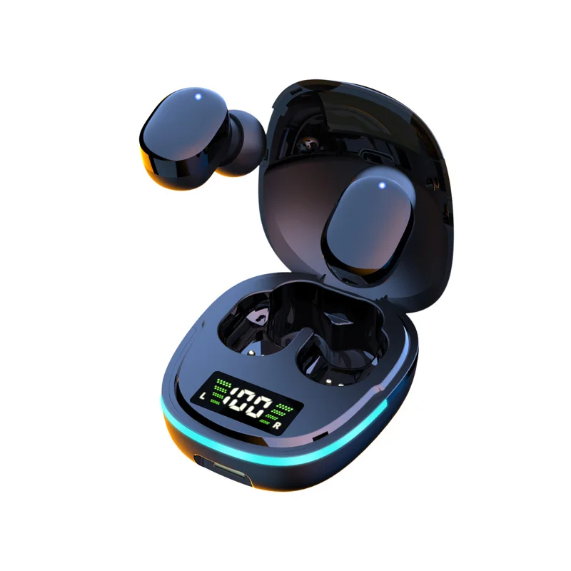 

New G9s Tws Earphone Touch Control Tws Earbuds Waterproof Sports mini Headphones Wireless In-ear Gaming Earphones, Black