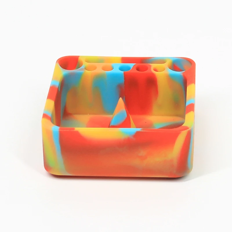 

UKETA Silicone ash tray for patio Weed ashtray with custom logo, Customized