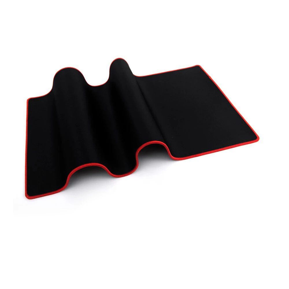Xxl Black Large Personality Thickening Desk Pad Keyboard Pad 4 Color Locking Edge Mouse Pad