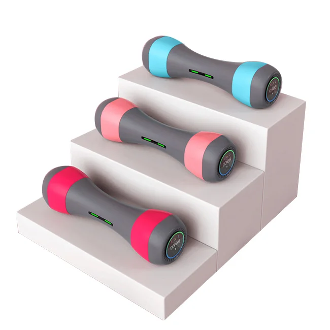 

Household Exercise Fitness Smart Electronic Music Singing Dumbbells Fashion Adjustable 6kg Dumbbells Set, 3 colors