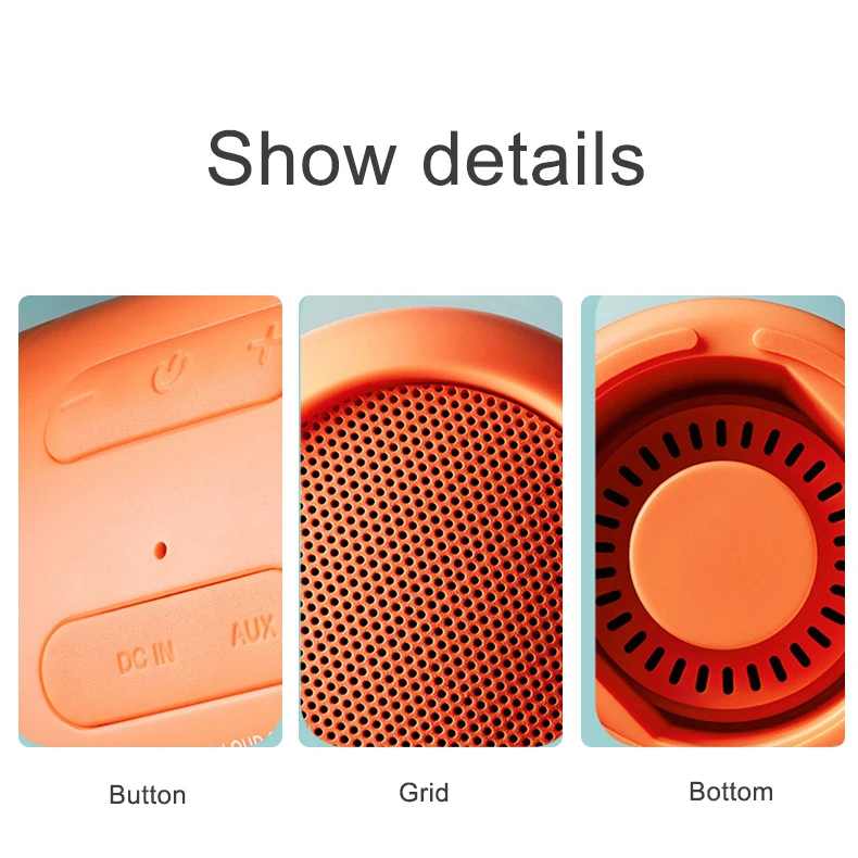 2021 new Creative Bottle Wireless Blue-tooth Speaker Large Volume Beverage Bottle Speaker - ANKUX.COM