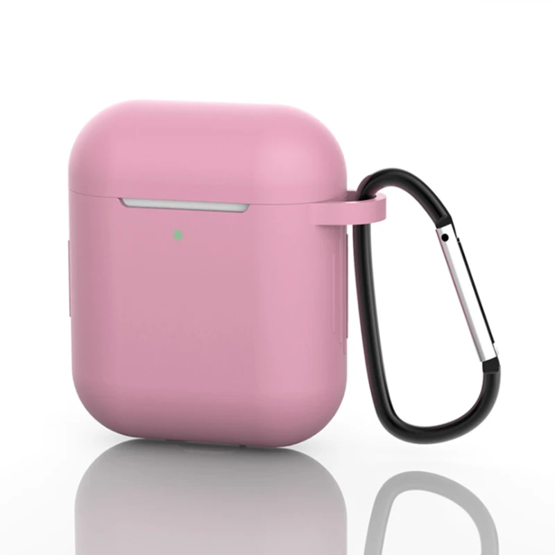 

Soft Silicone Case For Apple Airpods Shockproof Cover For Apple AirPods Earphone Cases Ultra Thin Air Pods Protector Case