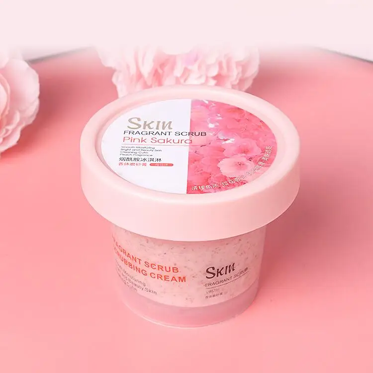

OEM Custom Whitening Exfoliating Cream Private Label Natural Oil Shea Vegan coffee Whipped Organic Hand Foot Facial Body Scrub