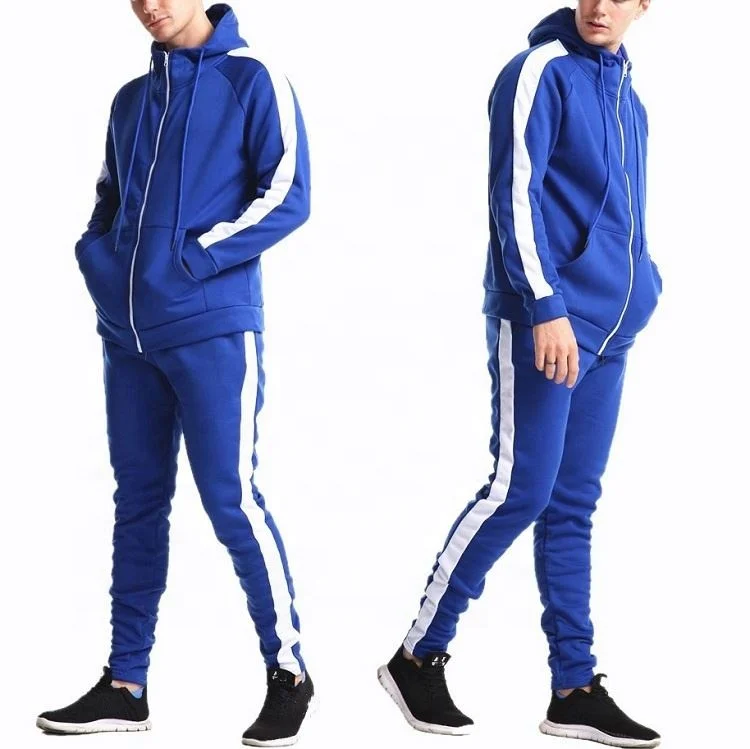
Custom Spring Autumn Casual Warm Fleece Zipper Up Hoodies Pants 2 Piece Sets Jogging Wear Cheap Sports Tracksuits for Men 