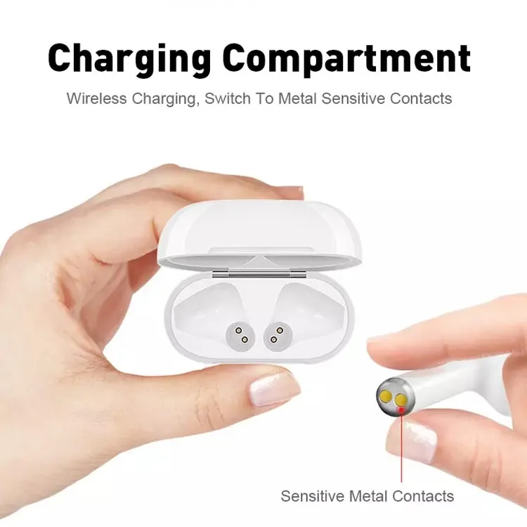i12 TWS TRUE Wireless stereo Bluetooth earphone auto power-on auto pairing 5.0 Pop-Up Window Earbuds - ANKUX.COM