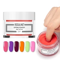 

Rosalind high quality best 30g shiny color nail powder acrylic dip powder system nail art dipping powder with 24 colors