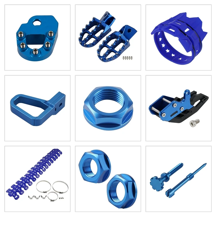 Nicecnc Rear Axle Blocks Chain Adjuster For Yamaha Yz250f 20122020