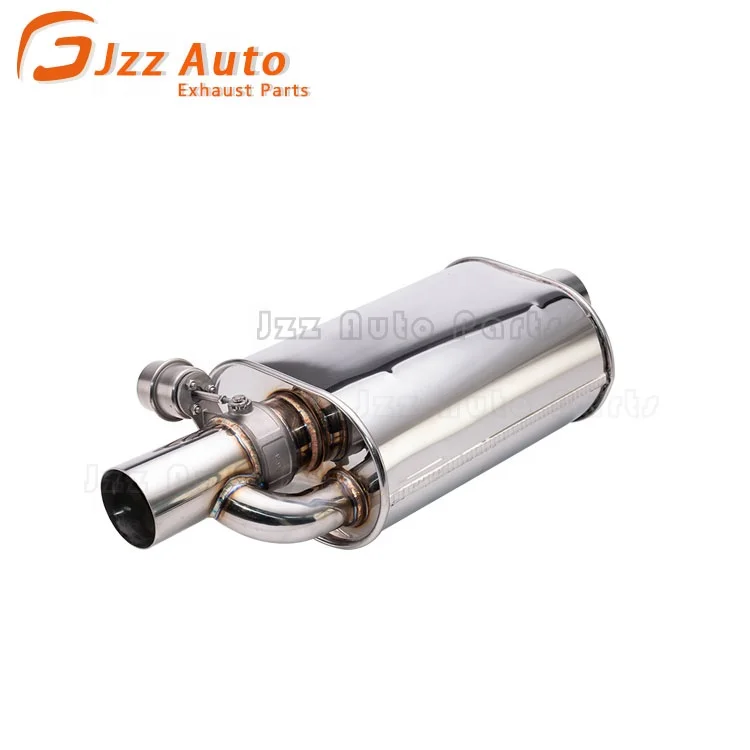 

JZZ Stainless Steel universal car 2.5 inch valve exhaust muffler