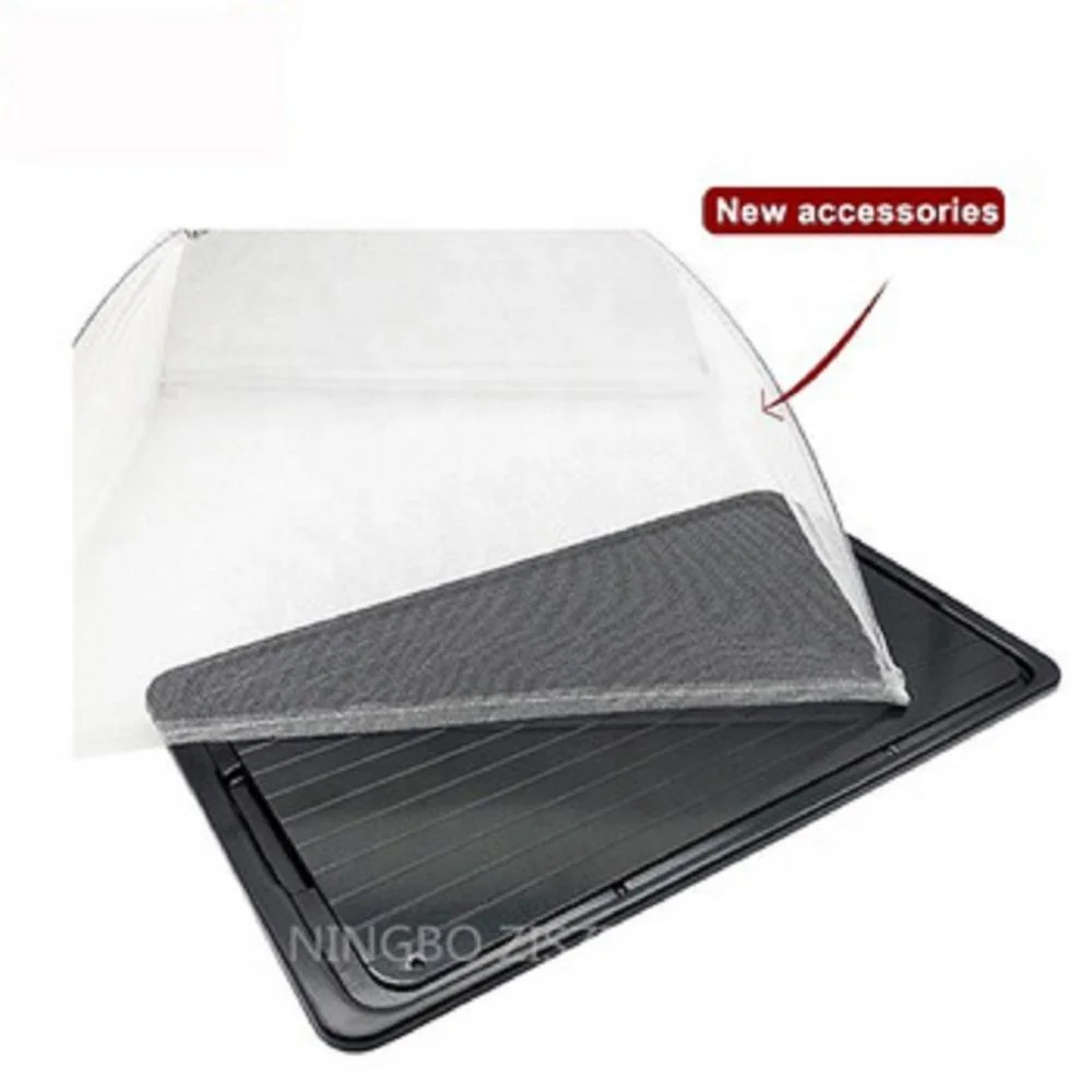 

defrosting tray for frozen food 2019 new ZISZIS, Black