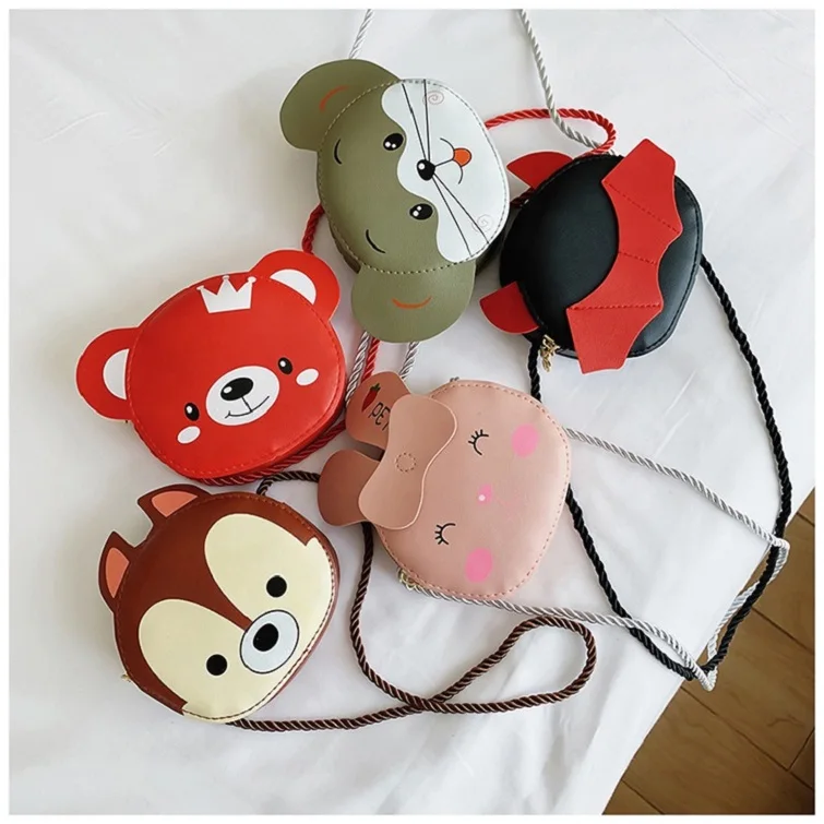 

Qetesh Fashion Casual Cartoon Mini Animal Shape Girls Kids Cute Bags