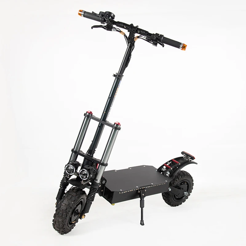 

Top quality new 11 inch folding dual drive e scooter electric pedal adult