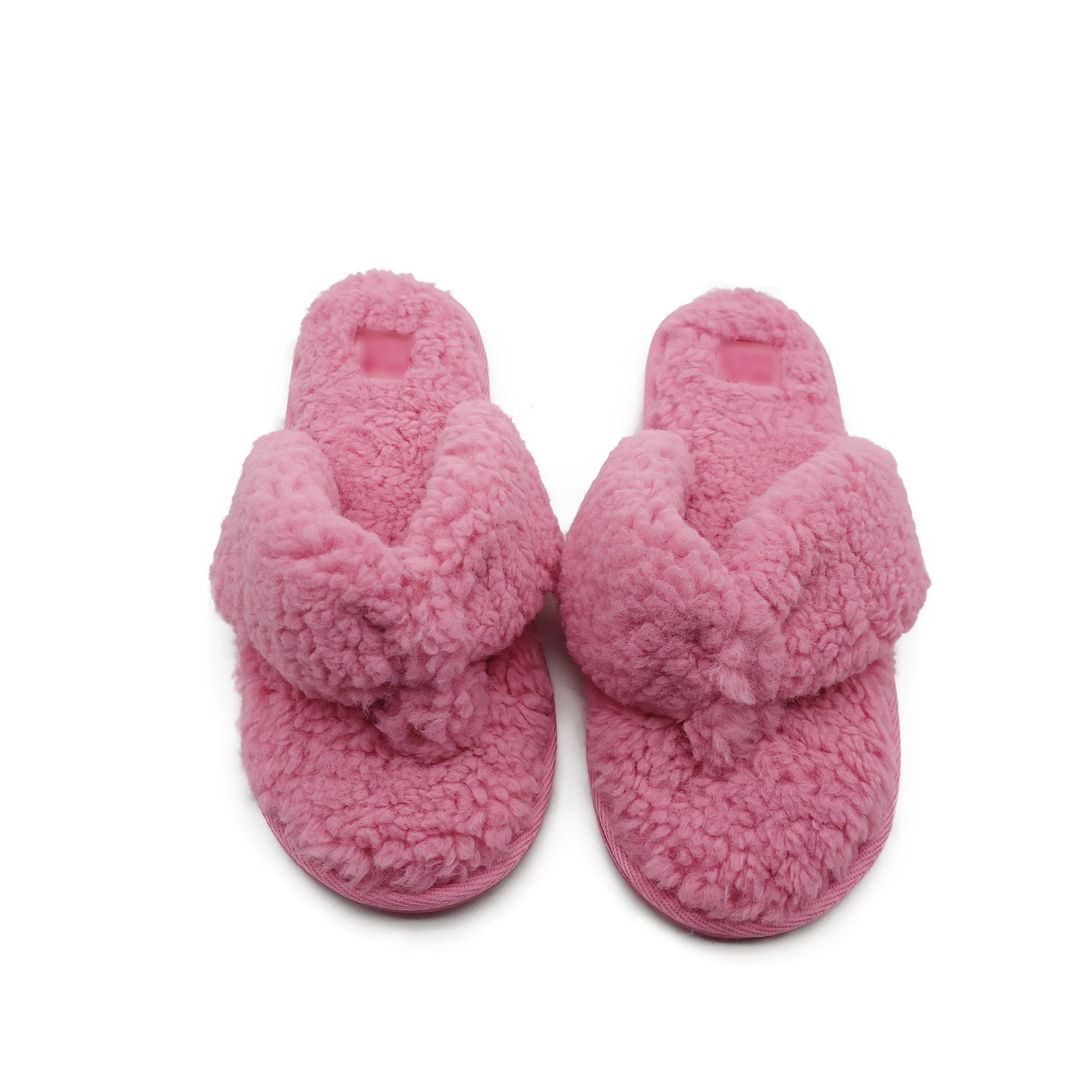 

Wholesale Private faux fur slippers fashion fur slippers flip-flops slippers