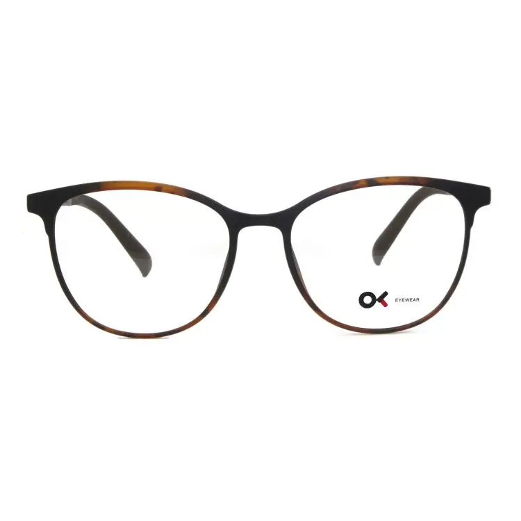 

95171 Fashion Ultem Clip-on Eyeglasses Frame Polarized Sunglasses Specs