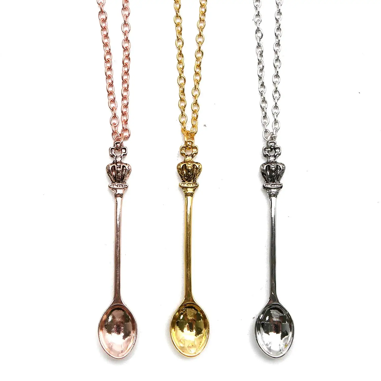 Customized Snuff Spoon Necklace