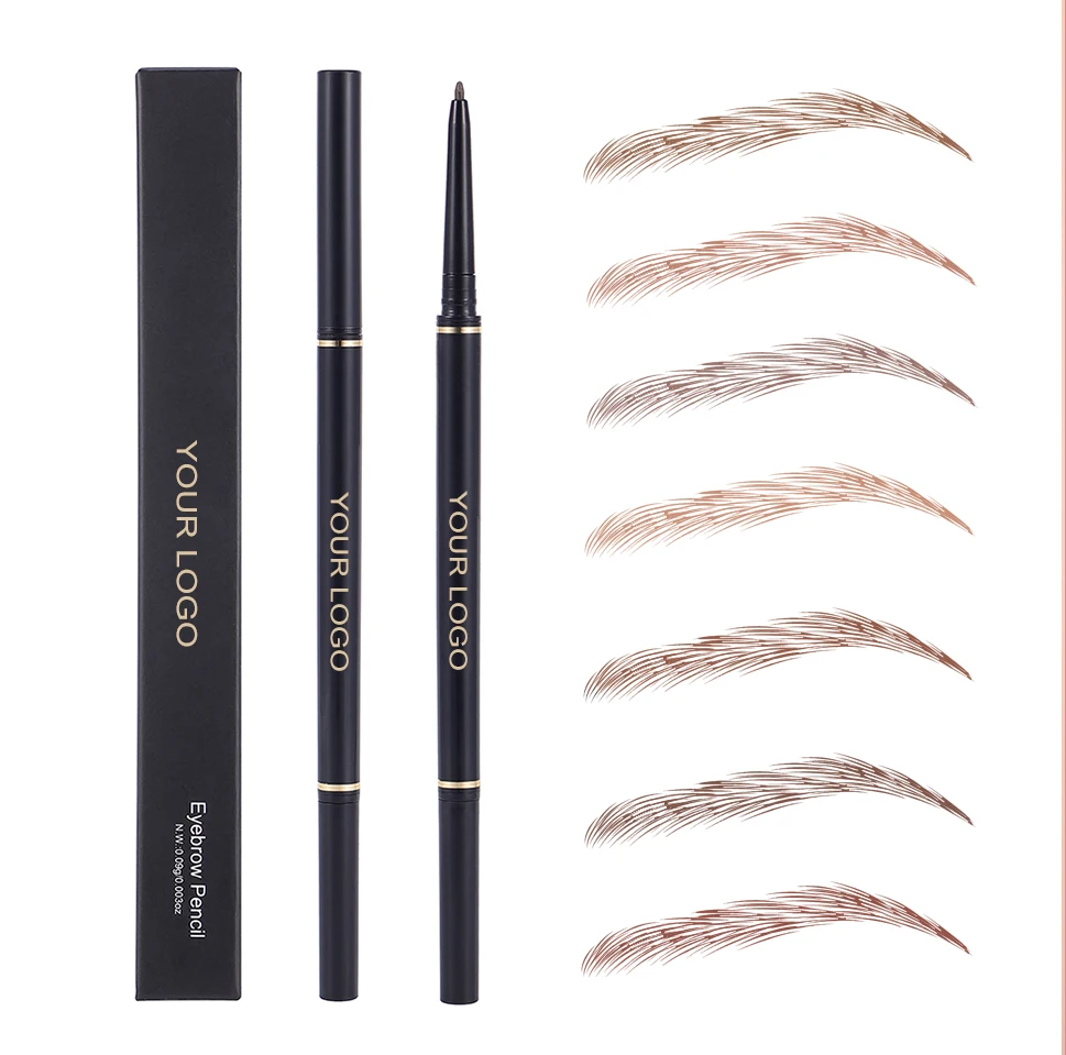 

PM-1r wholesale slim eyebrow pencil private label eyebrow pencil vegan brow pencils long lasting eyebrows