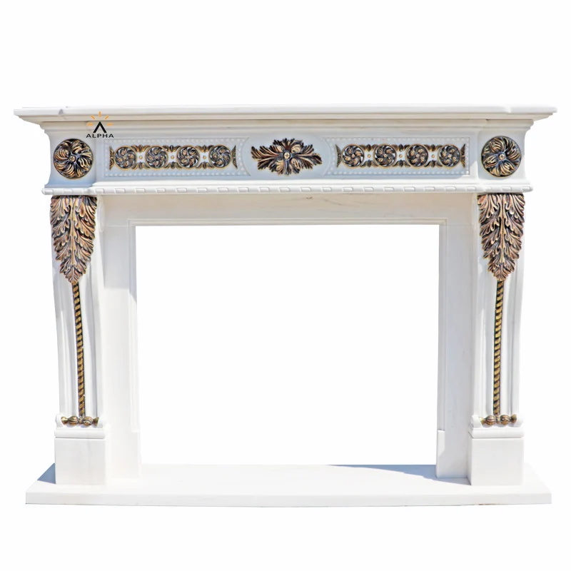 
Home Decoration Modern Design Marble Fireplace Surround 