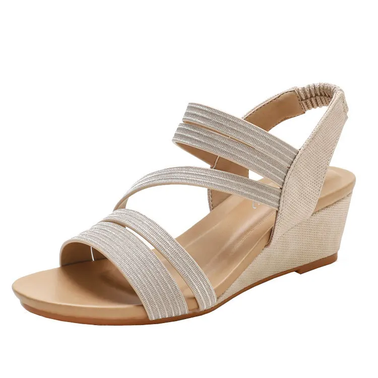 

S990 2021 summer new style bohemian ethnic platform sandals women