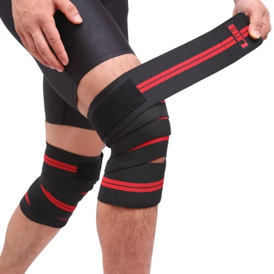 

Knee Strap Professional Wrap Band Compression Support Knee Brace, 3 color