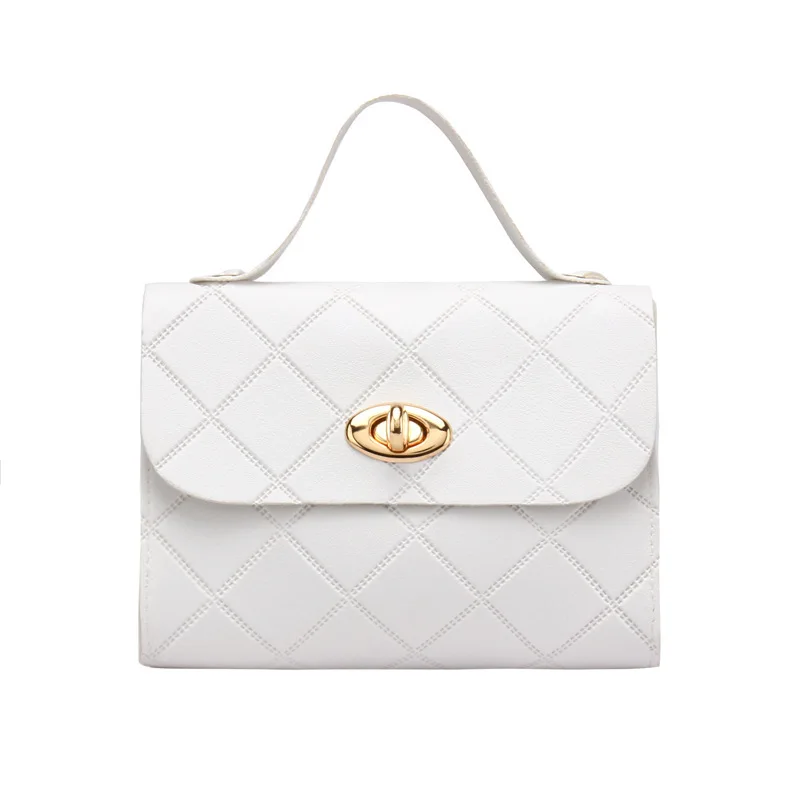 

Women's handbags Diamond stripe small square bag 2021 Korean version portable bag wholesale fashion shoulder bag, Customizable