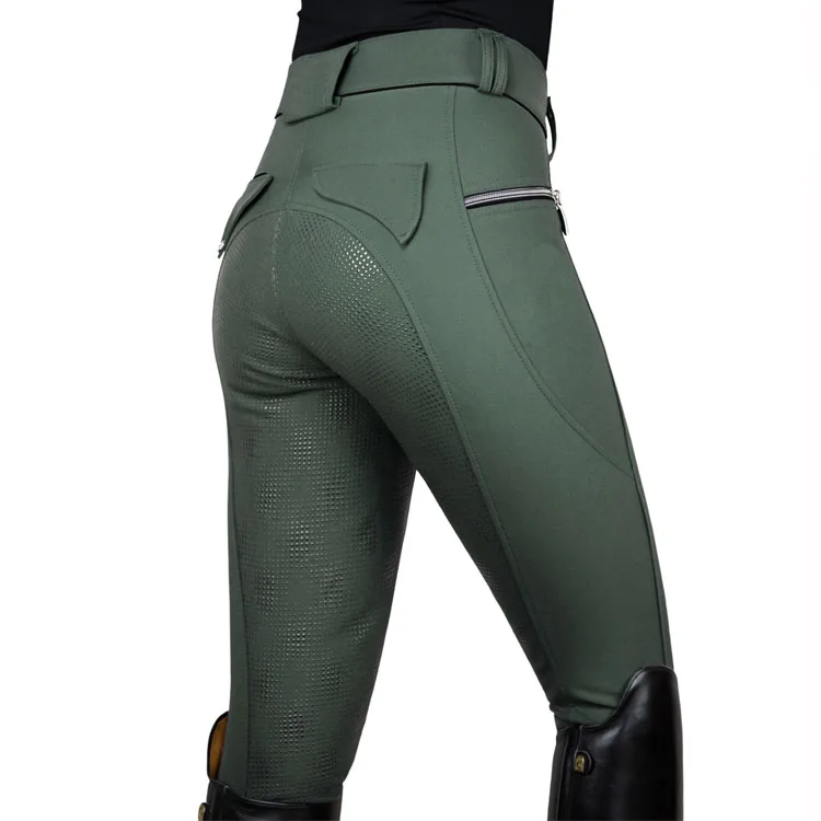 
Custom rider wear equestrian breeches front zip laiders horse riding jodphurs 