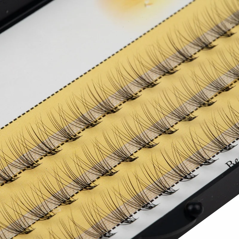 

Decion Private Label Individual Eyelash Extensions 0.03 0.05 0.07 0.10 High quality Cluster Lash Extension