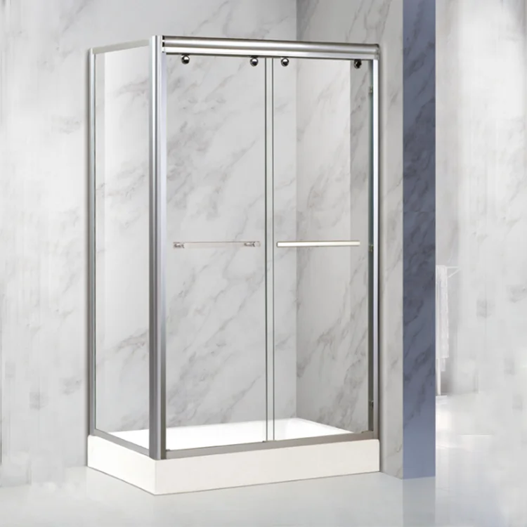 shower enclosure with base Rectangle shower enclosure aluminum profile  shower room