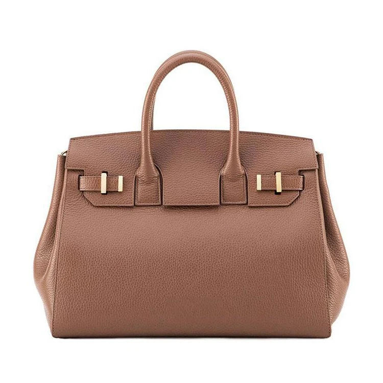 

Factory Oem Europe Elegance Simple Casual Ladies Big Capacity Shopper Tote Bag Pu Leather Handbag For Women