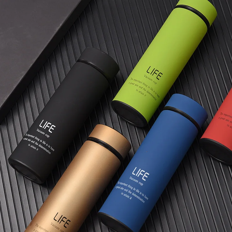 

500ml Office Business thermos life Vacuum tumbler flask with filter Stainless Steel water bottle life thermal Cup, Customized colors acceptable