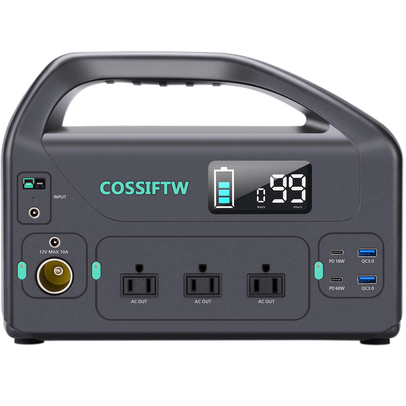 

Solar Power Station/High capacity 999Wh Super Power 1000W VSBC Fast charging powerstation/portable generator lipo4battery, Green