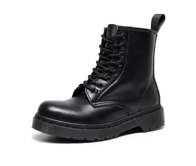 

Comfortable Cheap Footwear Ankle Women Short Leather Ladies Ankle Boots Shoes With Red Khaki Color Shoelace