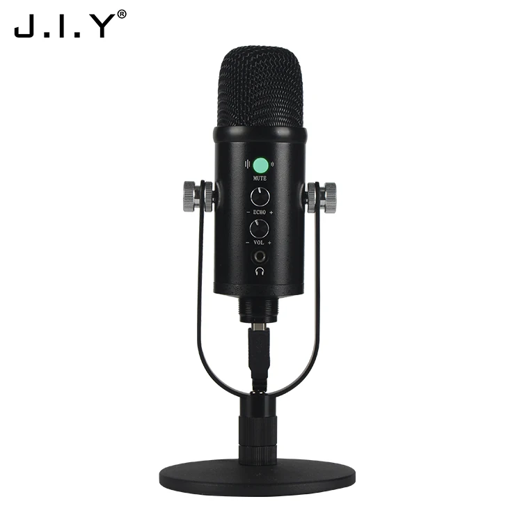 

J.I.Y BM-86 Hot Selling Body Kit Professional Condenser Microphone With Low Price, Black