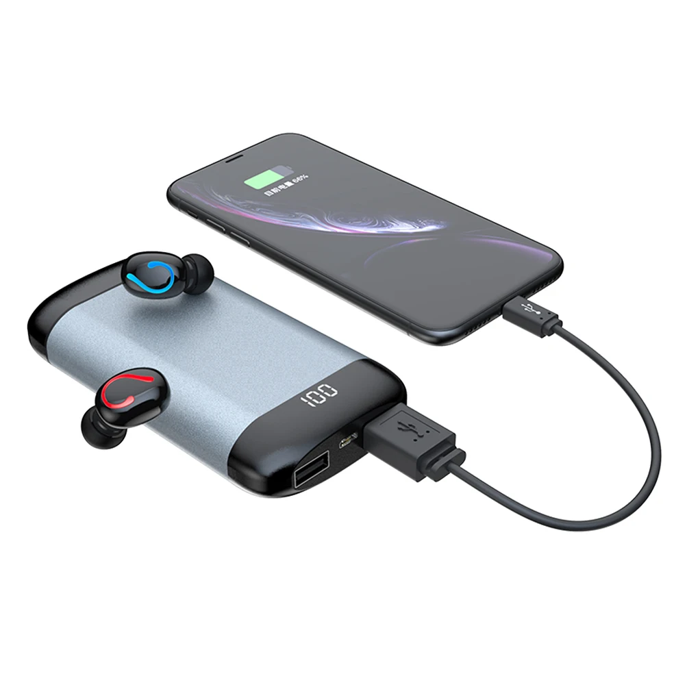 

Wireless Earphones China Wholesale Hi Fi Sound Emergency Power Bank Earbuds