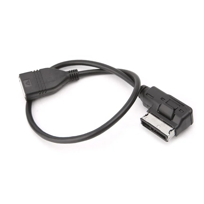 

USB AUX Cable Music MDI MMI AMI to USB Female Interface Audio adapter AUX connector Data Wire For AU DI A3 A4 A5 A6 Q5 VW MK5
