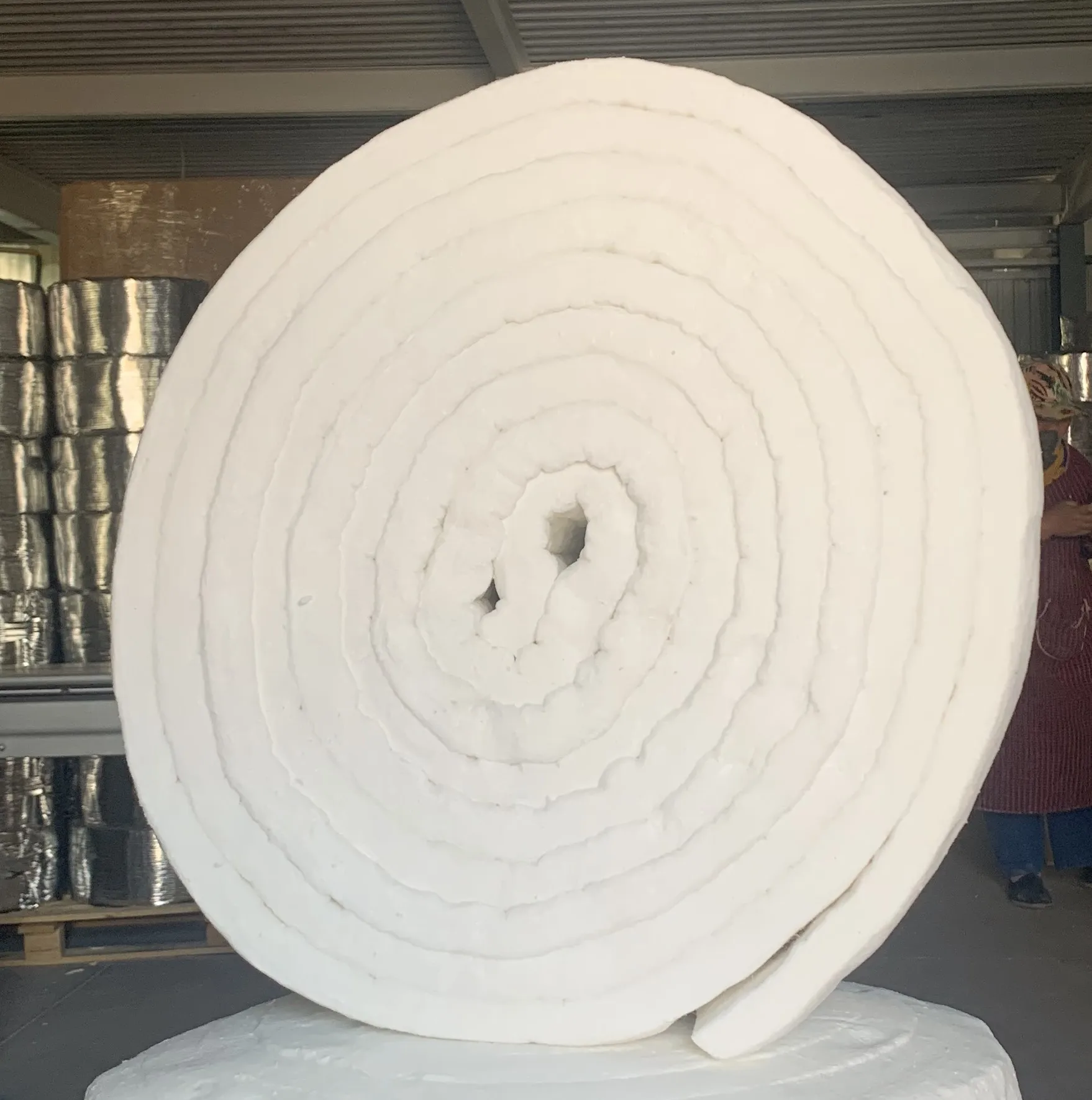 
DAYAWOOL 1430C 14400X610X12.5mm 160kg/m3 10P BOX PACKAGING REFRACTORY CERAMIC FIBER BLANKET 