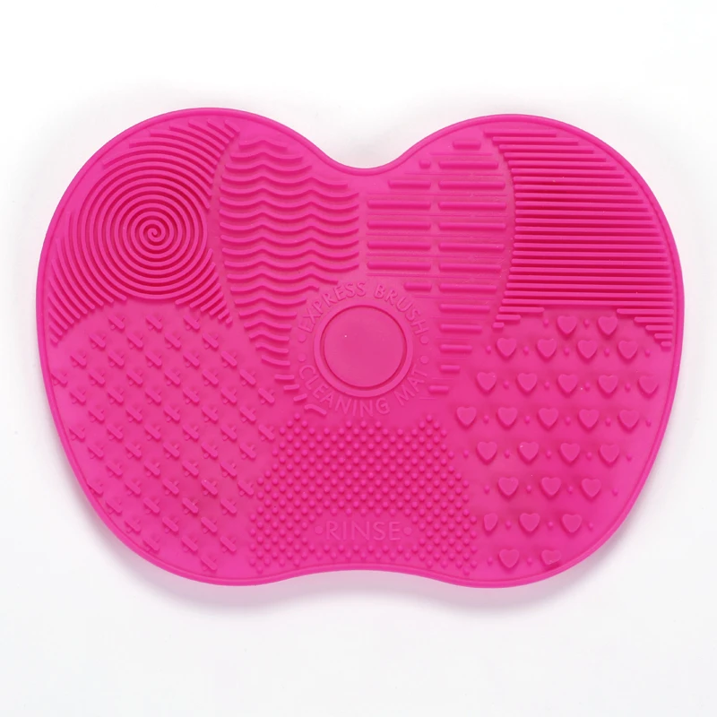 

Silicone Makeup Brush Cleaning Pad Mat Brush Washing Tools Cosmetic Eyebrow Brushes Cleaner Tool Scrubber Board Makeup Cleaning, Black, pink, purple, mint green and so on