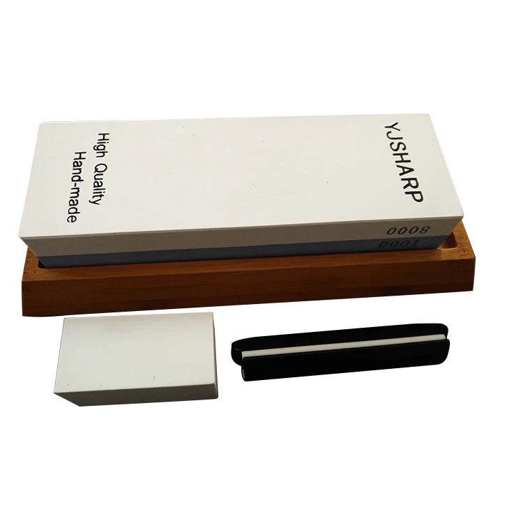 

Rectangular Knife Sharpening White Corundum Knife Stone with Corrected Traditional Japanese Whetstone Sharpener Set