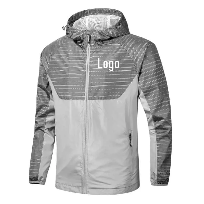 

OEM customized jacket outdoor waterproof windbreaker lightweight windbreaker jacket for men