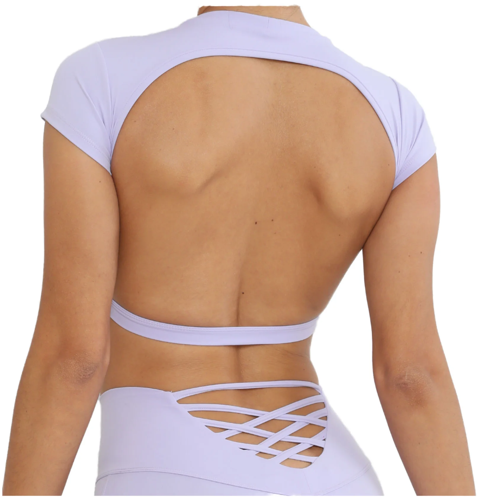 Breathable Solid Color Spandex Nylon Athletic内衣