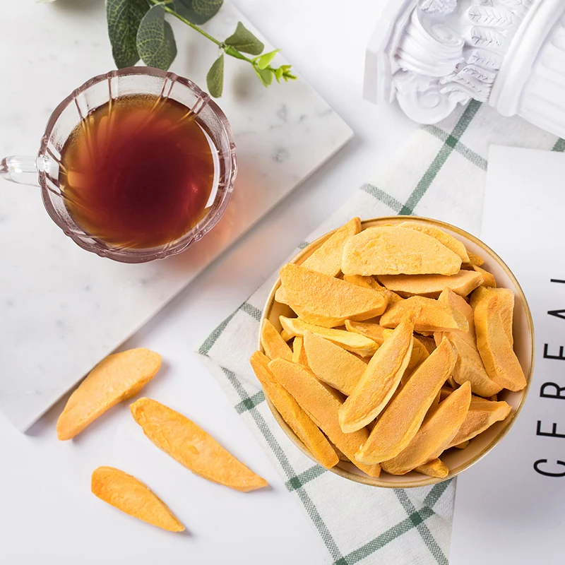 
Dried mango FD healthy snacks direct factory freeze drying chips 