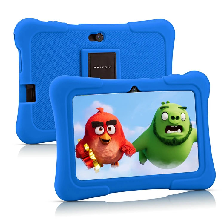 

PRITOM K7 1GB RAM 16GB ROM Quad-Core 7-Inch Mini Children Education And Learning Android Wireless WIFI Tablet Pc